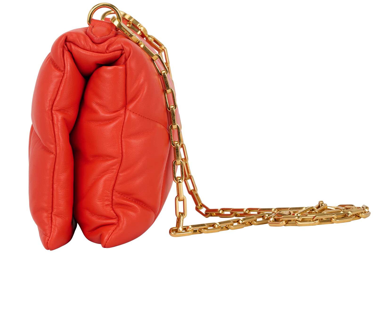 Little Softie, &pound;250, Handbags, Orange, Leather, Bottom view